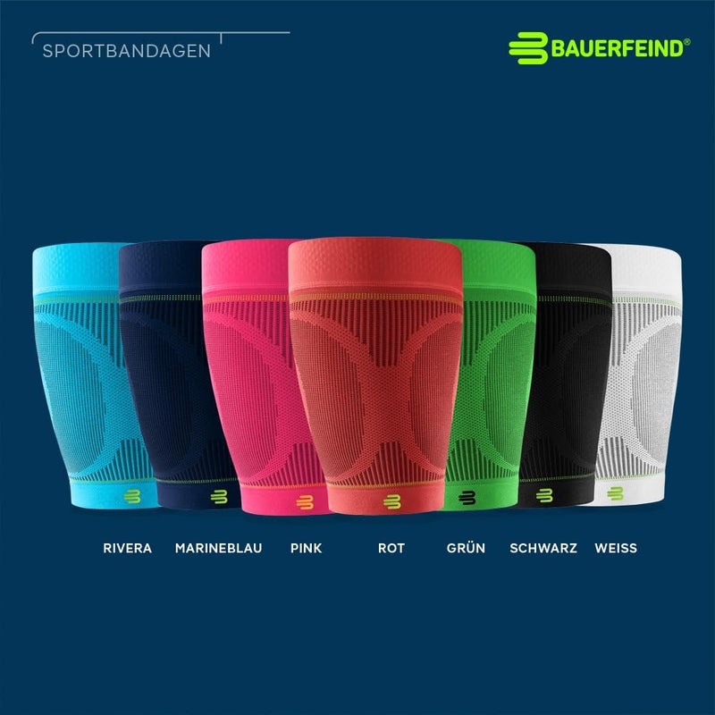 Bauerfeind Sports Compression Upper Leg Sleeves (1 Pair) - Thigh & HamstringCompression for Improved Blood Circulation & Recovery - Thigh Wrap for Quad Support (White, Medium/Short) - Image 3